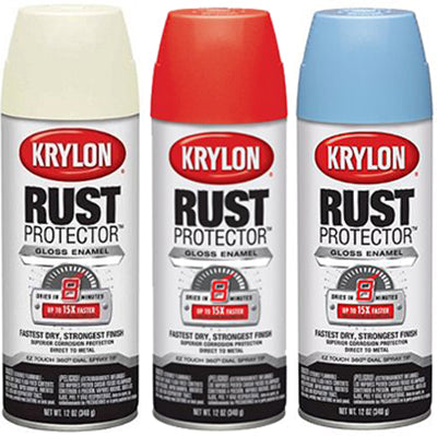 SPRAY PAINT 12 OZ LT BL RUST PROT GL