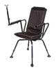 BenchMaster BMPSSSC Sniper Seat 360 Shooting Chair Black Steel Legs w/Foam Back