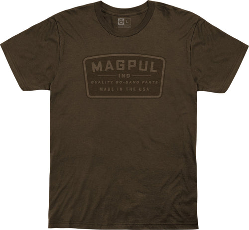 Magpul MAG1111-200-XL Go Bang Parts  Brown XL Short Sleeve