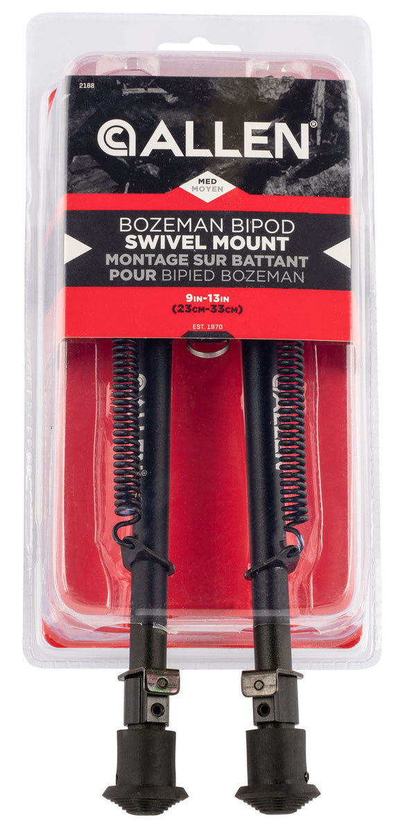 Allen 2188 Bozeman Bipod Black Aluminum 9-13