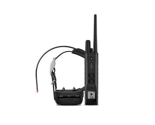 Garmin 0100203500 Pro 500 Plus TT15 Bundle Black Rechargeable Li-ion Up to 3 Dogs 2 Miles or More