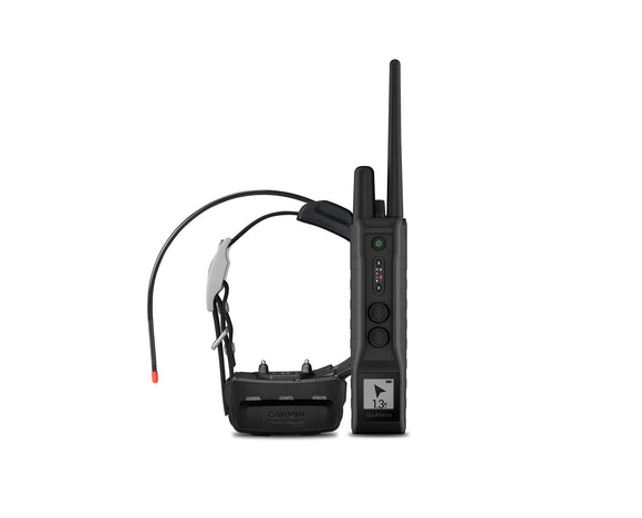 Garmin 0100203500 Pro 500 Plus TT15 Bundle Black Rechargeable Li-ion Up to 3 Dogs 2 Miles or More