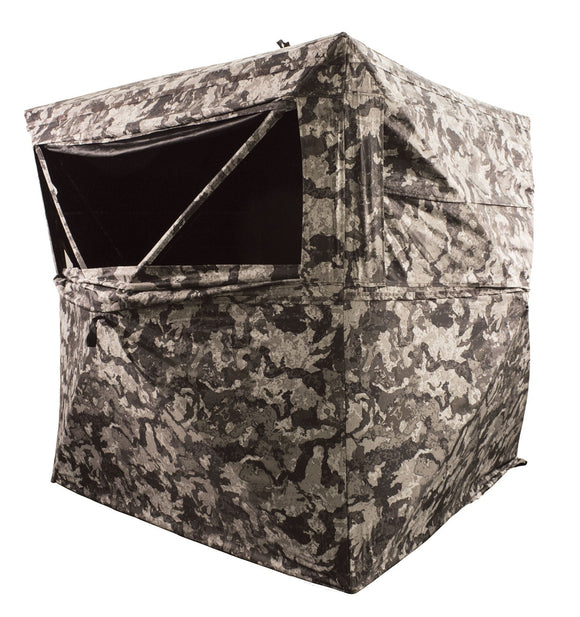 HME HMEGRDBLND3CVD Executioner Three-Person Blind Cervidae Camo 75