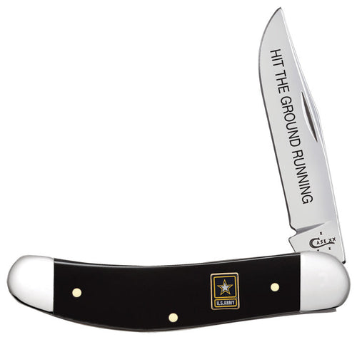 Case United States Army Sowbelly Black