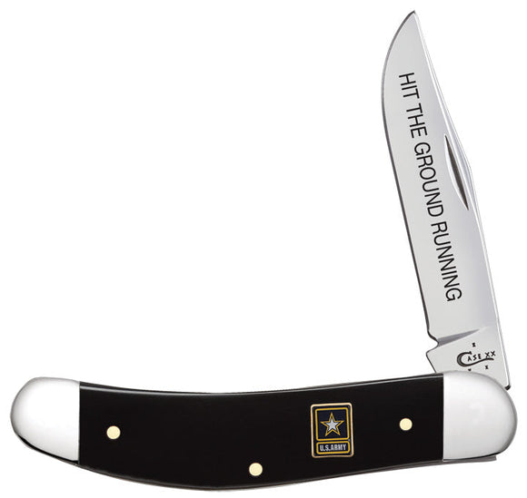 Case United States Army Sowbelly Black