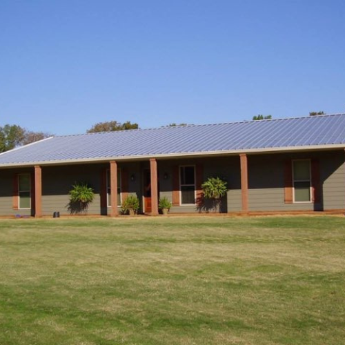 A building with 