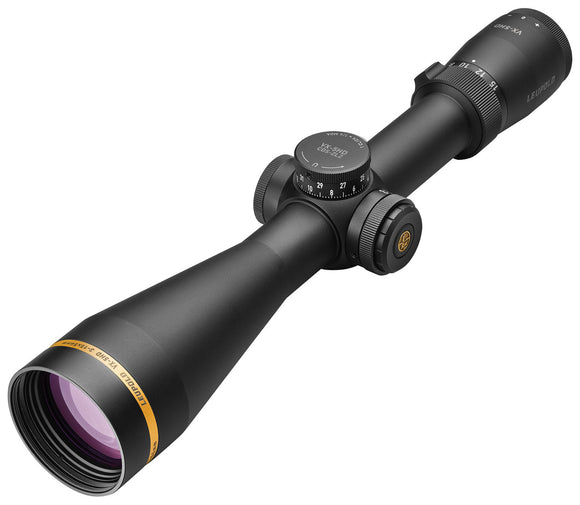 Leupold 171390 VX-5HD CDS 3-15x 56mm Obj 38.30-7.70 ft @ 100 yds FOV 30mm Tube Black Matte Finish Illuminated FireDot Duplex (SFP)