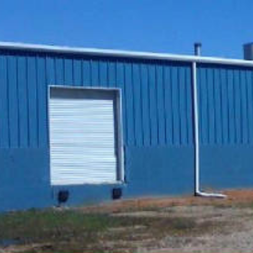 A building with Prime 26ga 