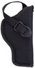 Blackhawk 73NH04BKR Hip Holster  Black Cordura 1000D Nylon OWB 4.5-5 Lg Auto, Open End Right Hand