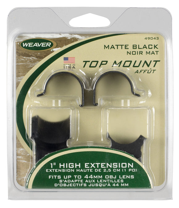 Weaver Mounts 49043 Top Mount Extension RingsDetachable 1