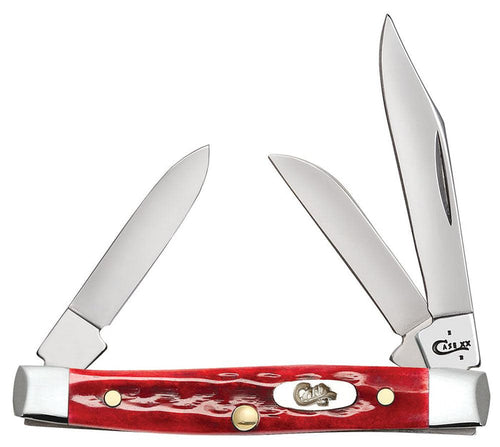 Case Pocket Worn® Corn Cob Jig Old Red Bone Small Stockman