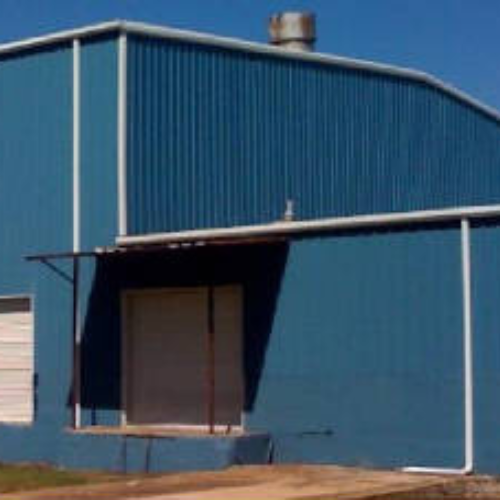 A building with Prime 26ga 
