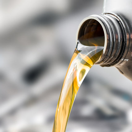 Automotive SuppliesA close up of motor oil being poured