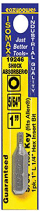 SCREWDRIVER BIT 3/32  HEX KEY 1  SKINNY