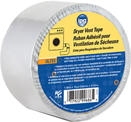 VENT / FAN TAPE 2 1/2 IN X 10YD SLV FOIL