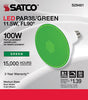 11.5W PAR38 LED GREEN 90DEG BEAM ANGLE