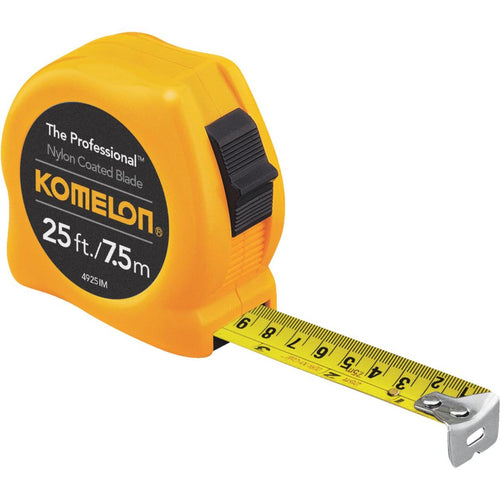 Komelon The Professional 7.5m/25 Ft. Metric/SAE Tape Measure