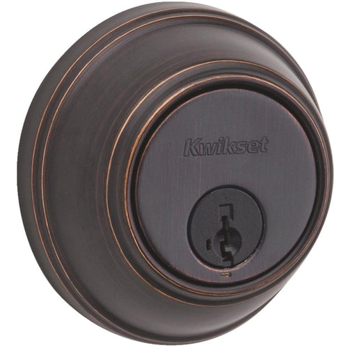 Kwikset Key Control Deadbolt with SmartKey Security Venetian Bronze Deadbolt