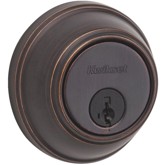 Kwikset Key Control Deadbolt with SmartKey Security Venetian Bronze Deadbolt