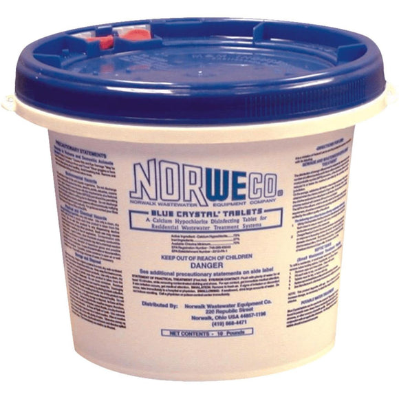 Norweco Crystal Tablet 10 Lb. Sewer Line Cleaner