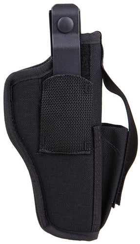 Blackhawk 40AM03BK Multi-Use with Mag Pouch OWB 4.5-5 Lg Auto Nylon Black