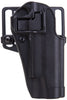 Blackhawk 410503BKR Serpa CQC Concealment Black Matte Polymer OWB 1911 Colt Govt Right Hand