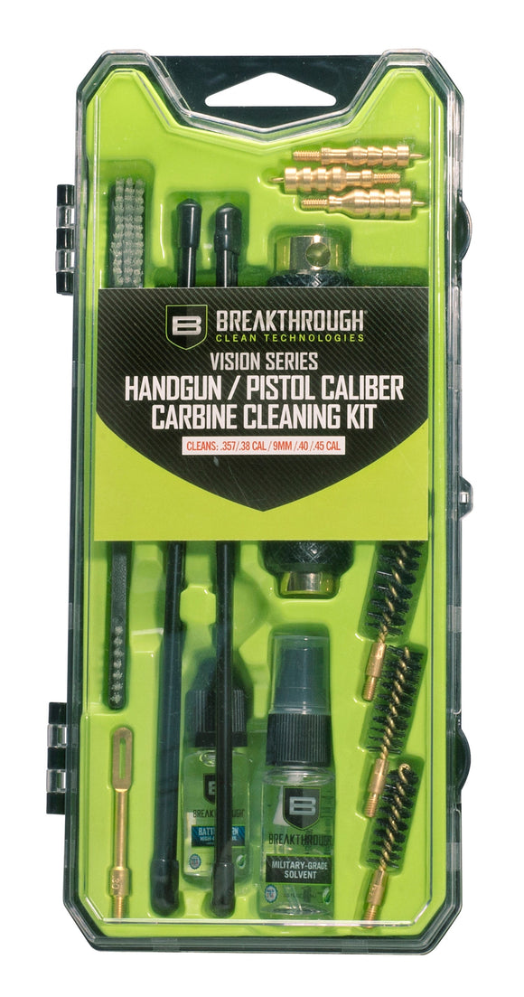 Breakthrough Clean BTCCCHGPCC Vision Series Cleaning Kit 9mm-.45cal Pistol