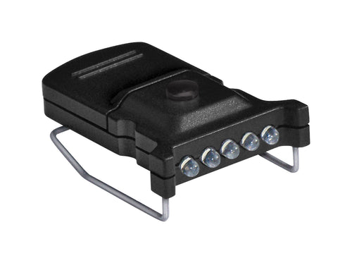Cyclops CYC-MHC-W Micro Cap Light 10 Lumens White LED Black CR2016 Lithium