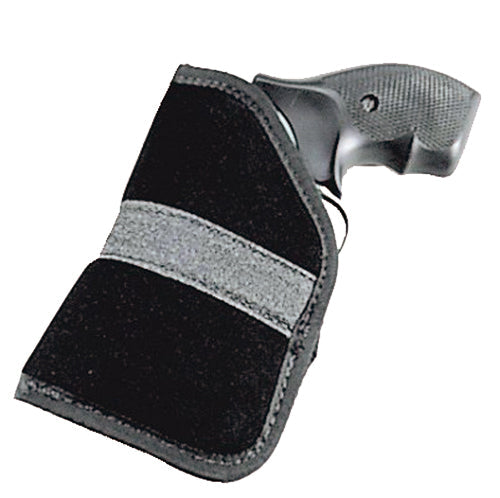 Uncle Mikes 87443 Inside The Pocket S&W Sigma 380 2 Barrel 5-Shot Revolver Suede Black