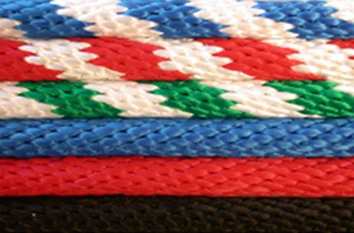 T.w Evans Cordage 1/2-300' Red/White Derby Rope