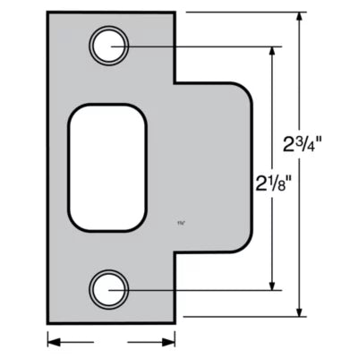 Kwikset Plainlatch and Deadlatch Strike