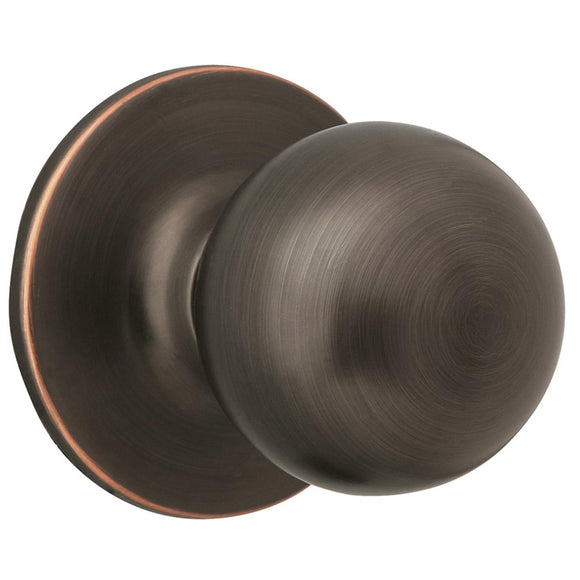 Design House Ball Dummy Door Knob in Oil-Rubbed Bronze