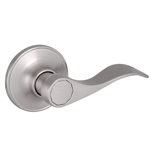 Design House Springdale 2-Way Passage Door Lever in Satin Nickel