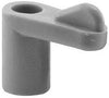 1/16  GRAY PLASTC SCREEN CLIPS 12/P