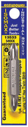 SCREWDRIVER PWR BIT#1/#2 PH/PH DOUBLE EN