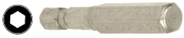 SCREWDRIVER PWR BIT1/8 HEX KEY 2  SKINNY