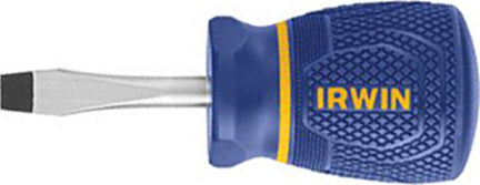 SCREWDRIVER STUB 1/2 IN SL KS 1/4 IN CHR