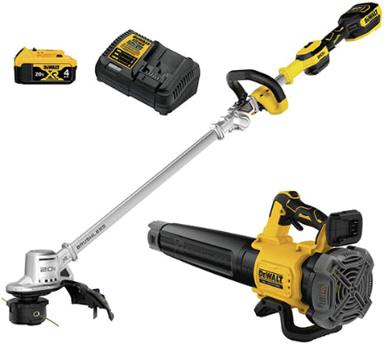 TRIMMER/BLOWER COMBO 20V MAX 14 IN BK/Y