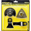 Eazypower Oscillating Tool Accessories, 4in. ,4 Pcs.