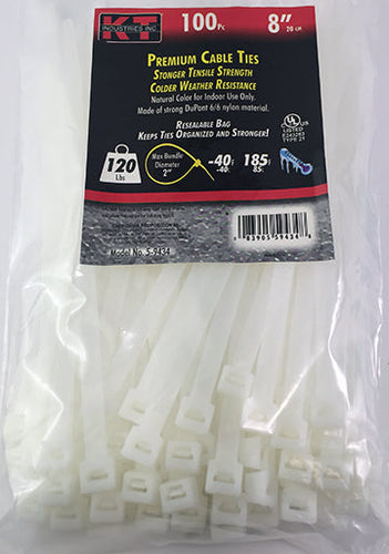 K-T Industries 7.9 Heavy Duty, Natural, 100/Pk