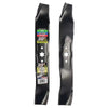 MaxPower Two Blade Set of 3-N-1 Blades for Many 38 in. Cut MTD Cub Cadet