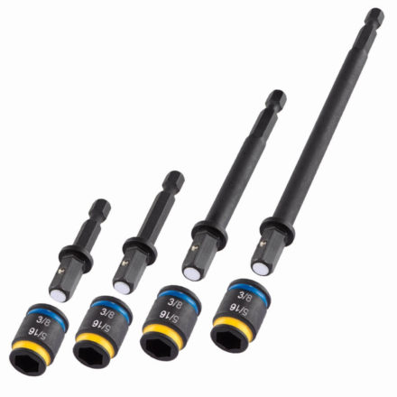 Malco C-RHEX® Cleanable, Reversible Magnetic Hex Drivers 4 inch (5/16″ and 3/8″)