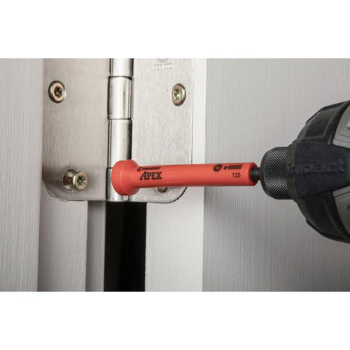 Crescent T25 x 3-1/2 Torx® u-GUARD™ Covered Impact Power Bit with Ring Magnet - 2 Pack