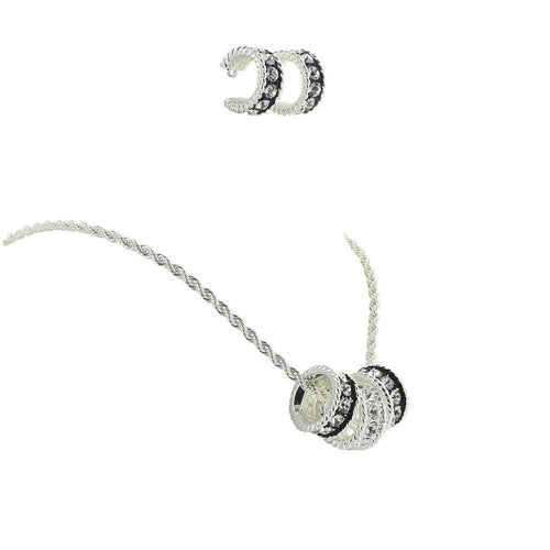 Montana Silversmiths Crystal Shine Jewelry Set