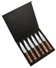 Case Household Cutlery Steak Knife Set (Solid Walnut)