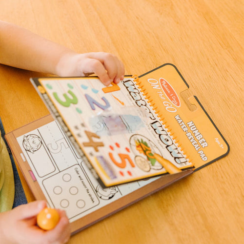 Melissa & Doug Water Wow! Numbers - On the Go Travel Activity