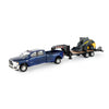 Tomy ERTL 32 Ram 3500 Pickup With New Holland L230 Skid Steer and Gooseneck Trailer