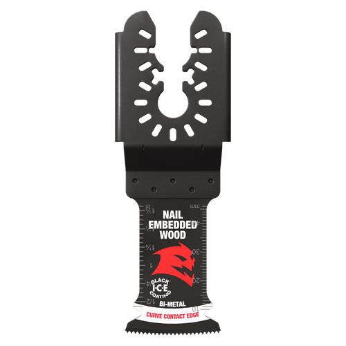 Diablo Universal Fit Bi-Metal Oscillating Blade for Nail-Embedded Wood