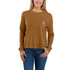 Carhartt Loose Fit Lightweight Long-Sleeve Crewneck Pocket T-Shirt