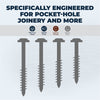 Kreg Zinc Pocket-Hole Screws